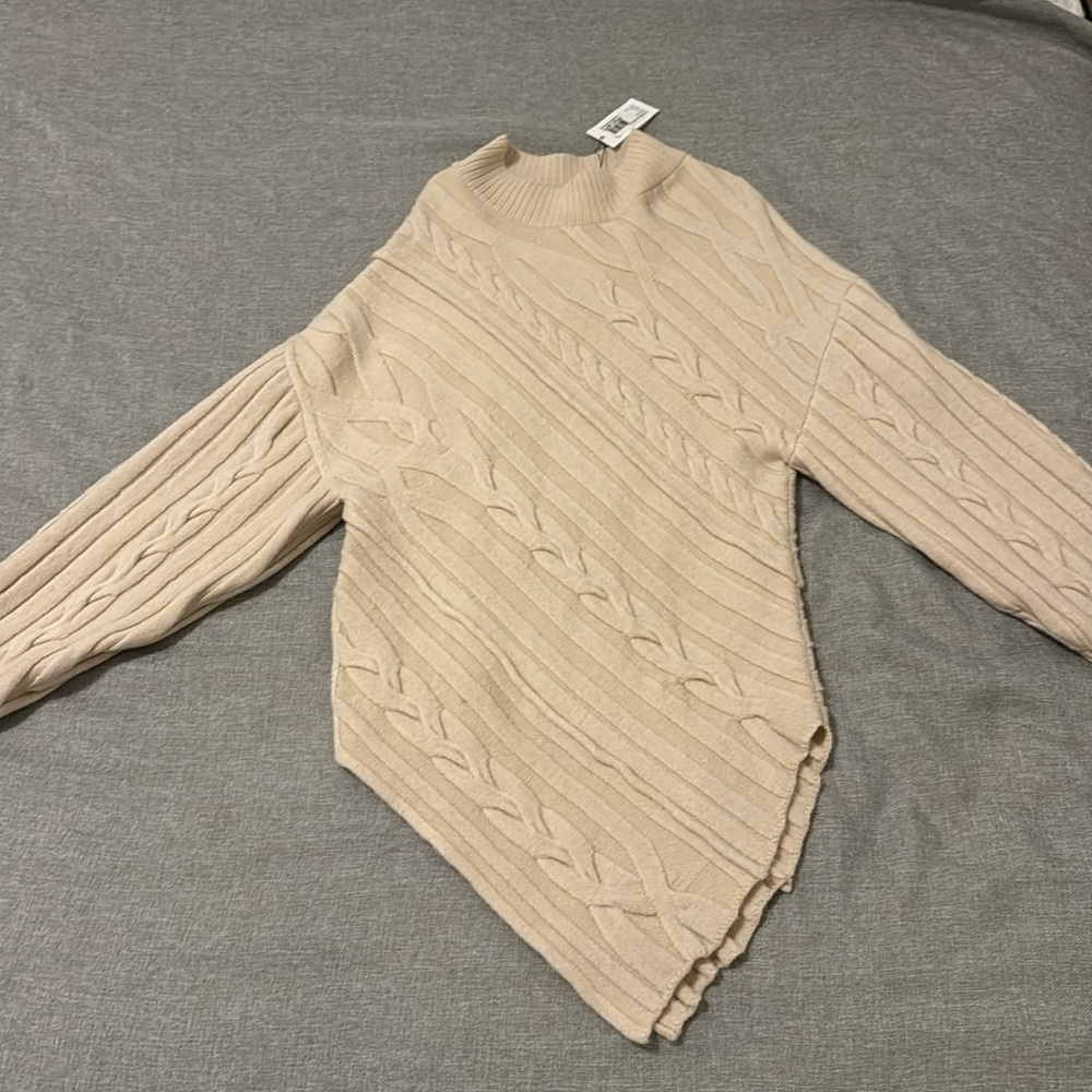 PROENZA SCHOULER ASSYMETRICAL SWEATHER SZ M
